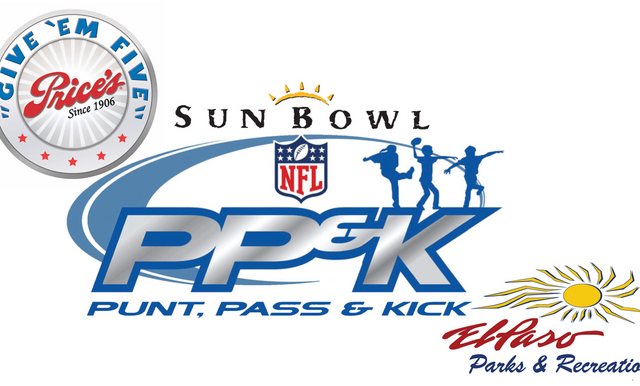 Price’s Creameries Sun Bowl Punt, Pass & Kick Presented by the City of El Paso Parks and Recreation Set for October 20